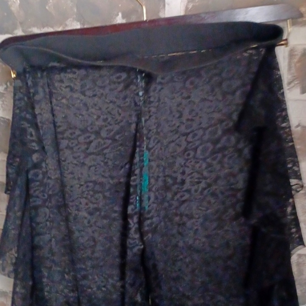 Fashion Nova leopard mesh cover-up pants - Picture 3 of 8